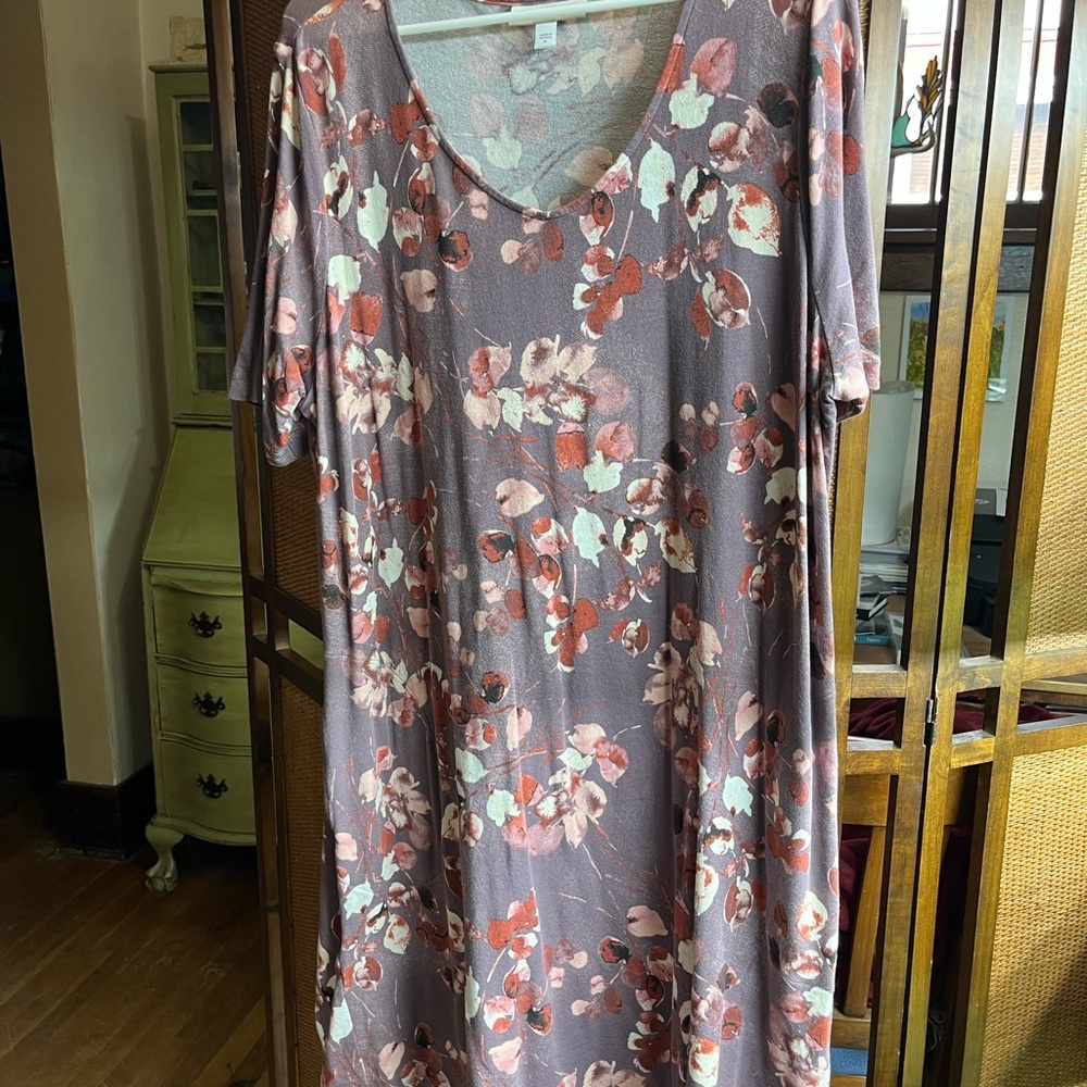 J. Jill Floral Print Dress - Affinity French Terry